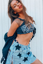 Guns and Roses Crop Tee